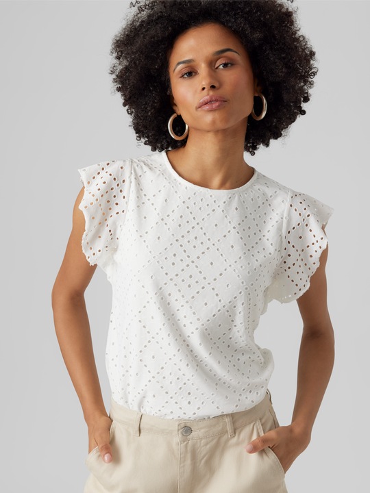 Image du produit Vero Moda Vmtassa Sl Frill Top Noos (XS)