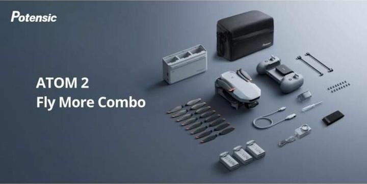 Image du produit Potensic Atom 2 Fly More Combo (32 min, 249 g, 48 Mpx)