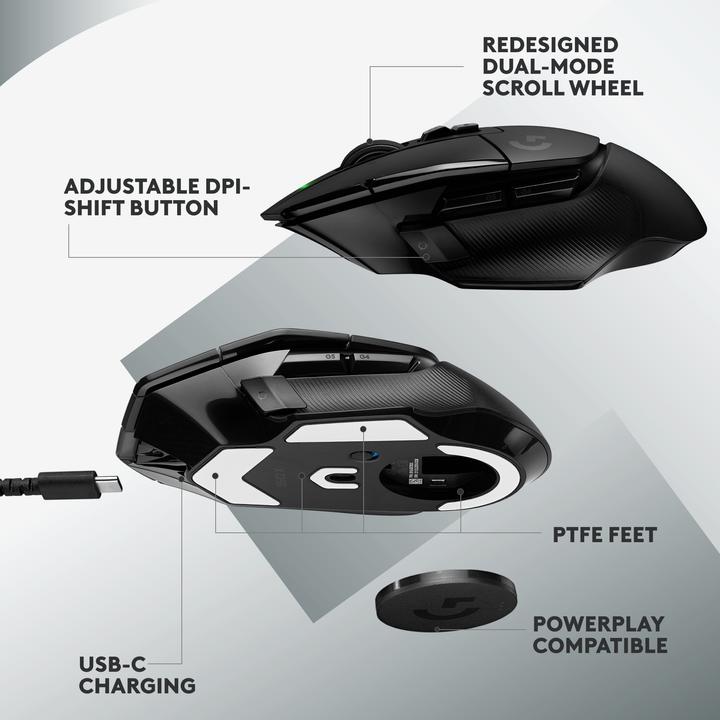 Actual product image Logitech G G502 X Lightspeed (Wireless)