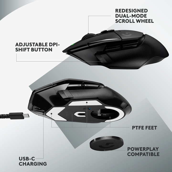 Image du produit Logitech G G502 X Lightspeed (Sans fil)