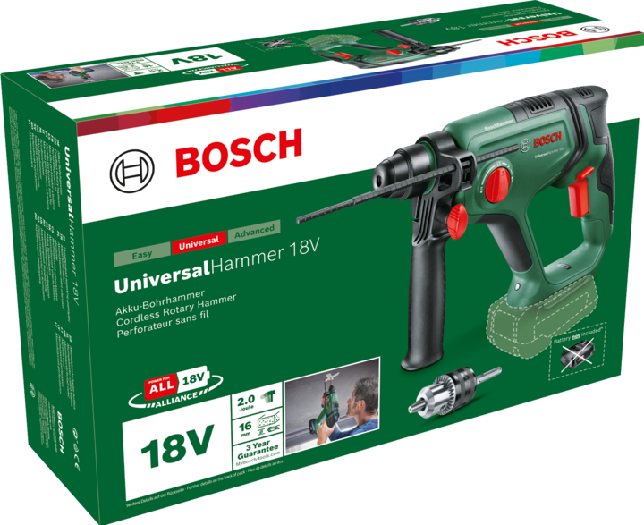 Produktbild Bosch Home & Garden UniversalHammer 18V (Akkubetrieb)