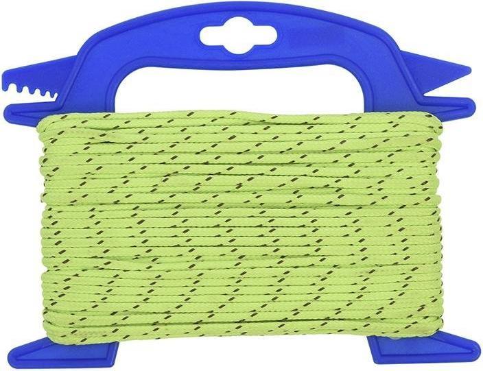 ProPlus Spannleine 4mm x 20m Glow-in-the-dark auf Haspel