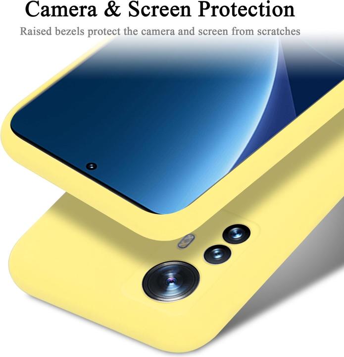 Produktbild Cadorabo TPU Liquid Silicone Case Hülle für Xiaomi 12 PRO (Realme 12 Pro+)