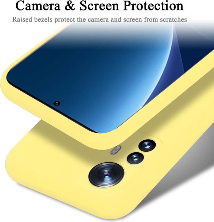 Produktbild Cadorabo TPU Liquid Silicone Case Hülle für Xiaomi 12 PRO (Realme 12 Pro+)