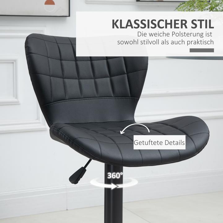 Actual product image Homcom Bar stool set of 2