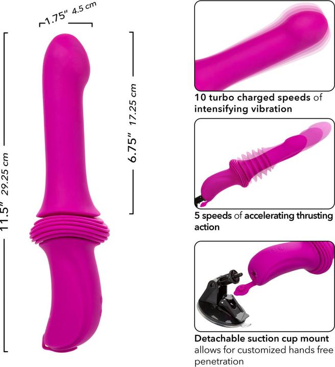 Image du produit CalExotics Sex Machine Smooth Thruster