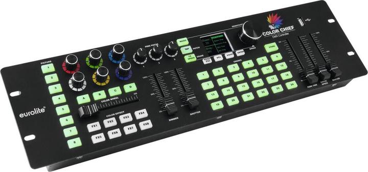 Image du produit Eurolite Set 4x LED SLS-7 HCL Floor + 2x LED FE-700 + DMX LED Color Chief Controller (LED)