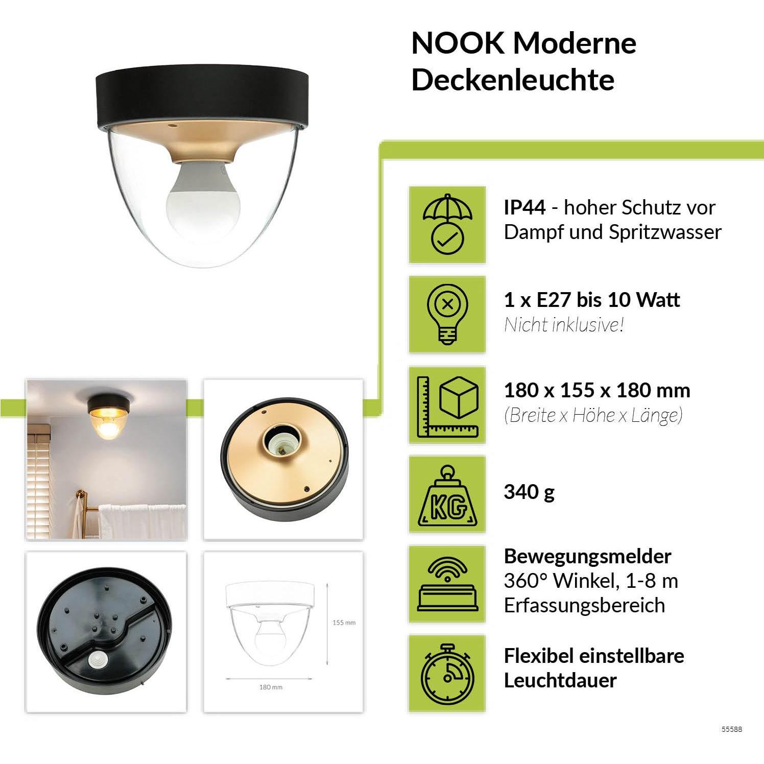 Thumbnail - Licht-Erlebnisse, Wandleuchte + Deckenleuchte, Maira (E27)