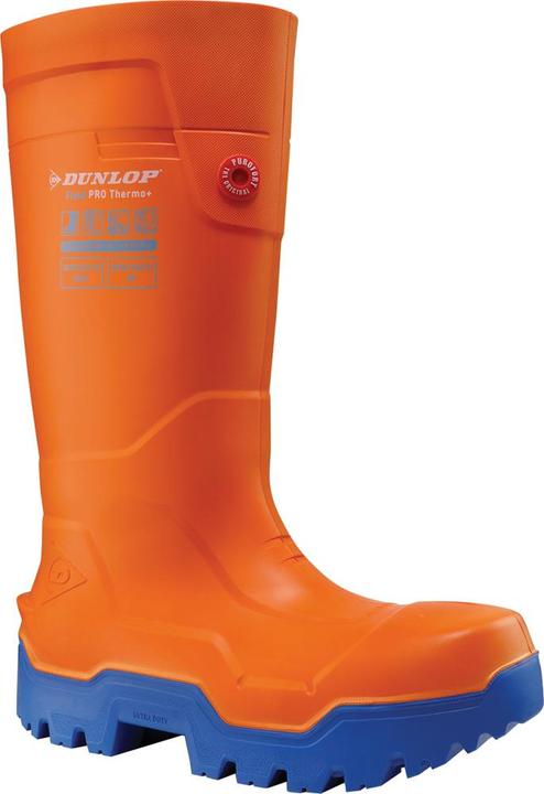 Image du produit Dunlop Bottes de travail FieldPRO Thermo+, S5/CI/CR/SRC, Purofort®, taille 47, orange (47)