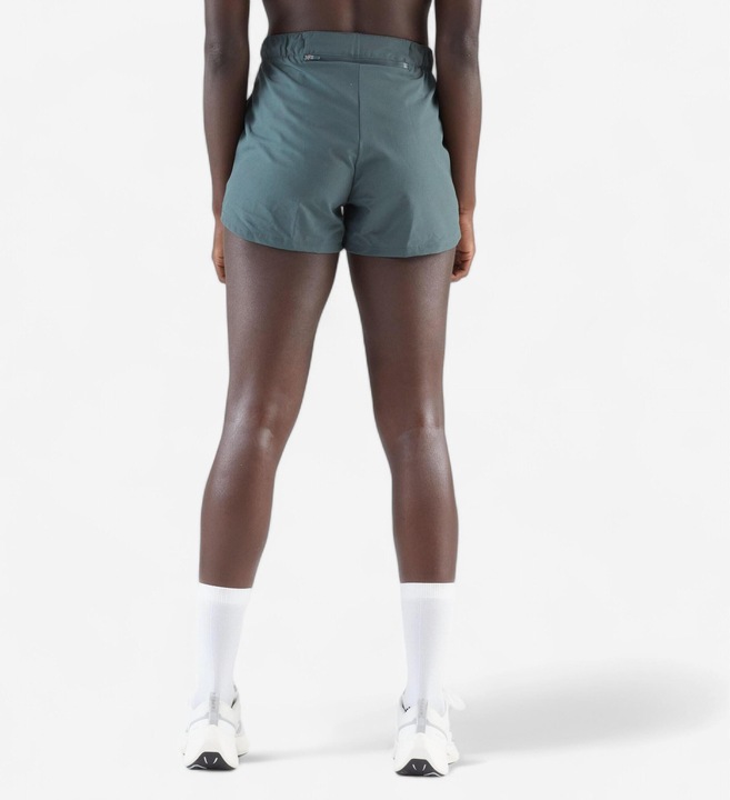 Immagine prodotto Kiprun Laufshorts Trailrunning Damen atmungsaktiv - Run 500 Dry dunkelgrün (L)