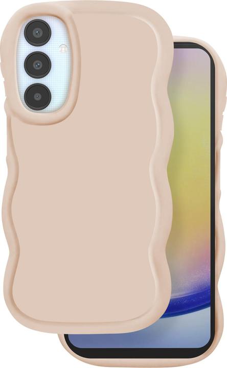 Actual product image OEM Candy case for Samsung Galaxy A25 5G (global) beige (Samsung Galaxy A25 5G)
