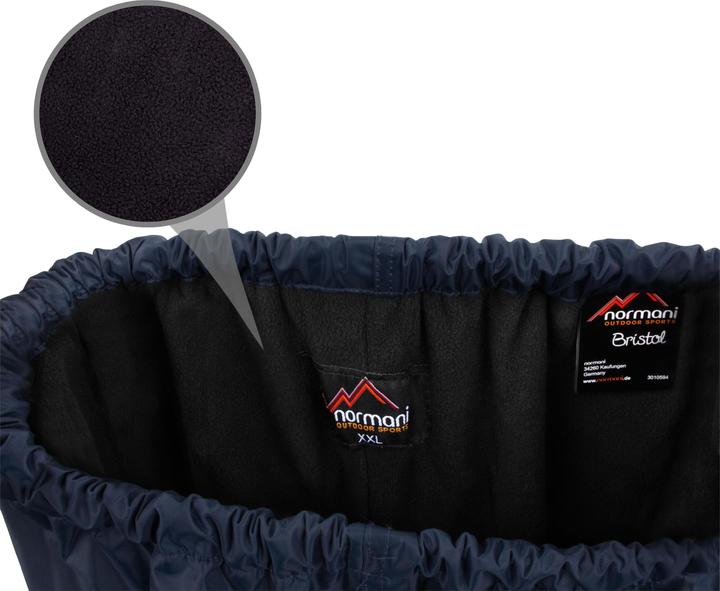 Produktbild Normani Kinder Regenhose mit Fleecefutter - 9009 (134)