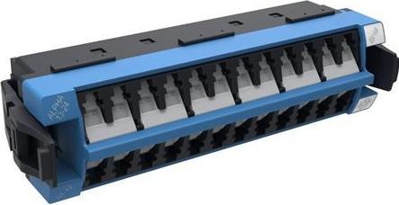 Immagine prodotto Commscope 360 distribuzioni adattatore monomodale, 12x LC duplex blå
