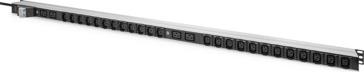 Digitus Basis IT PDU, 1-phasig 32A, 24 x C13, 4 x C19, 3 m Zuleitung, IEC 60309 32 A Stecker
