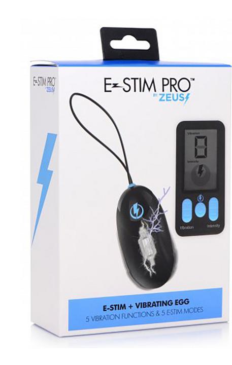 Produktbild Doc Johnson 5X Vibrating & E-Stim Silicone Egg + Remote