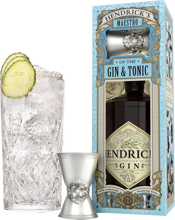 Image du produit Hendrick's Gin et jigger (1 x 70 cl)