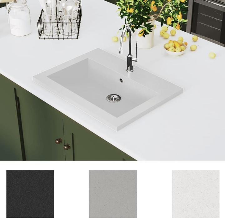 Actual product image vidaXL Becken (450 mm, 600 mm)