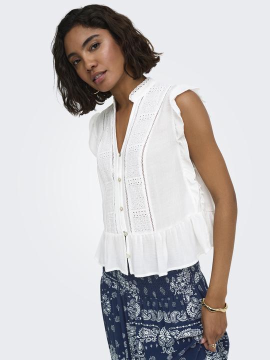 Immagine prodotto Only Onlhenny S/L Frill Button Top Noos Wvn (XS)