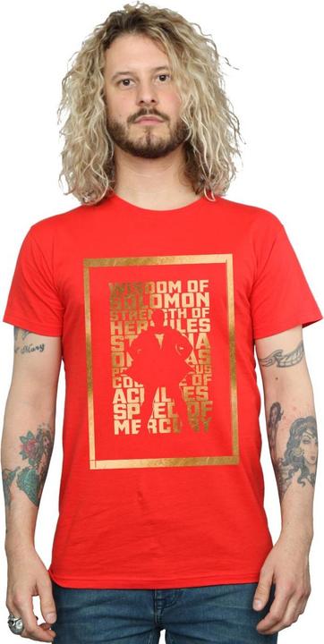 Produktbild Shazam Gold Text TShirt (5XL)