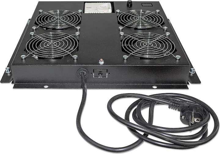 Actual product image Intellinet Rack fan compartment with thermostat