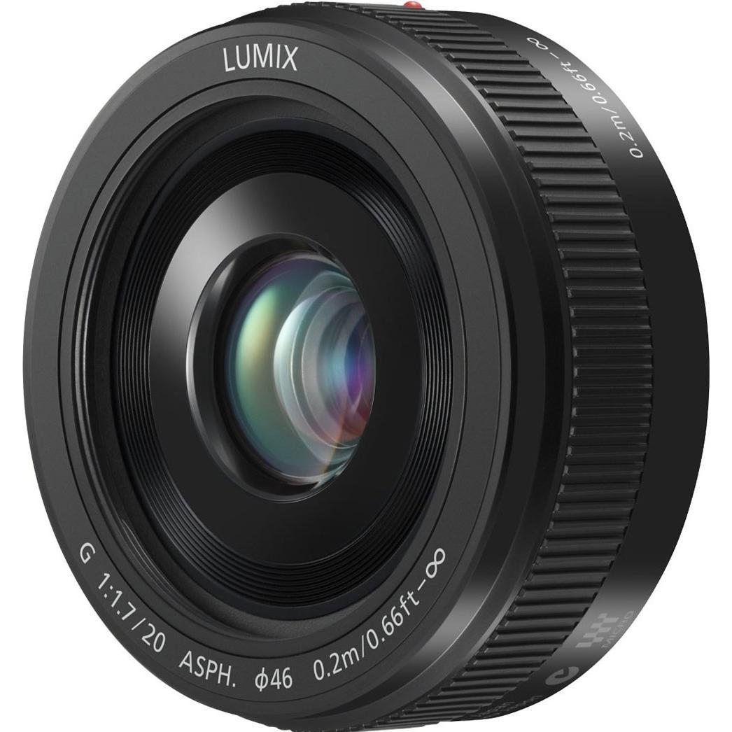 Panasonic LUMIX G 20mm (Micro Four Thirds, Micro Four Thirds), Objektiv, Schwarz