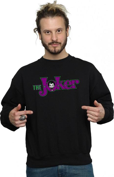 Produktbild The Joker Text Logo Sweatshirt (L)