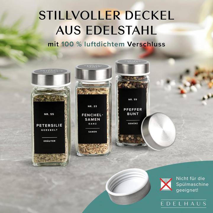 Actual product image Edelhaus Gewürzgläser Set (0.12 l)