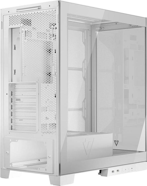 Produktbild Modecom Computergehäuse Volcano SPACE MIDI USB 3.0 X 2 CYPE-C weiss (ATX, mATX, Mini-ITX)