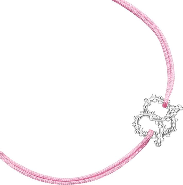 Immagine prodotto Glanzstücke München Bracciale da donna con cuore pretzel - 36380 (22 cm, Argento)