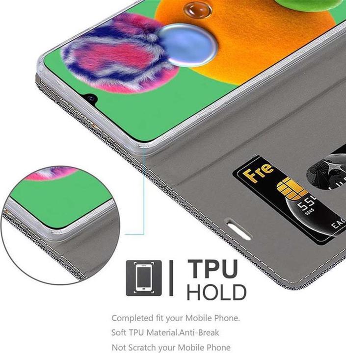 Actual product image Cadorabo Book Jeans Optics Cover (Samsung Galaxy A90 5G)