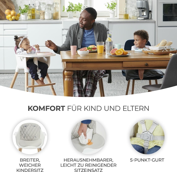 Produktbild KinderKraft Sienna (Hochstuhl)