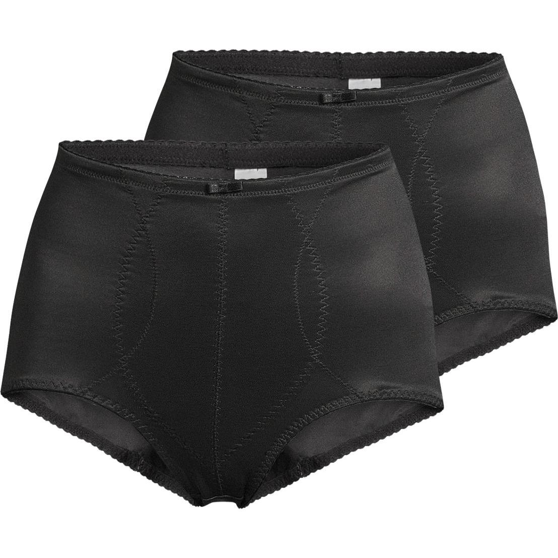 Speidel, Damen, Unterhosen, 2er Pack Basic Shaping-Maxislip, Schwarz, (50, 5XL)