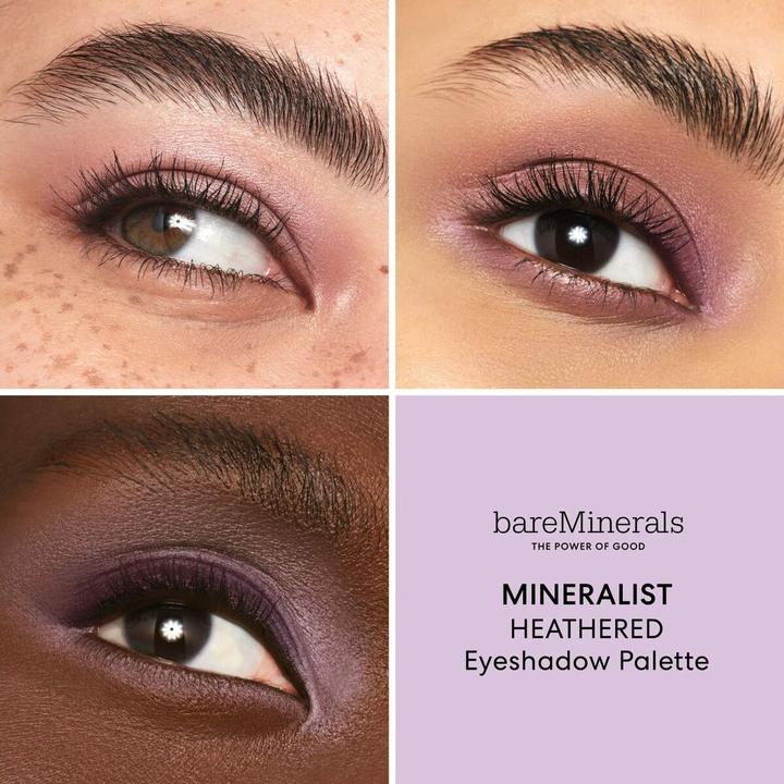 Actual product image Bare Minerals Bareminerals Mineralist Eyeshadow Palette Hearthered Eye Shadow Palette 7.8G (Heathered)