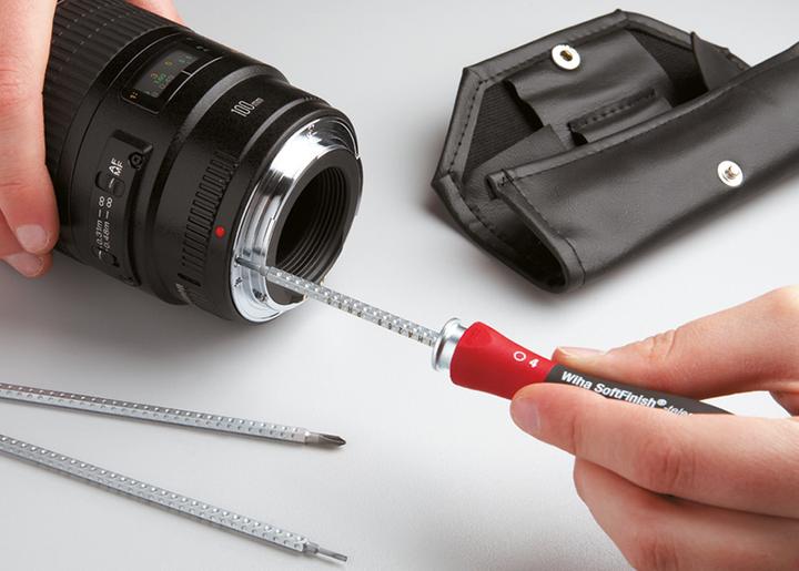 Actual product image Wiha ESD interchangeable blade set 26pcs (Allen screw, Screw slot)