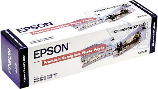Actual product image Epson Premium Semigloss Photo Paper S041338 InkJet 251g 329mmx10m (250 g/m², Plotter rolls, 1 x)