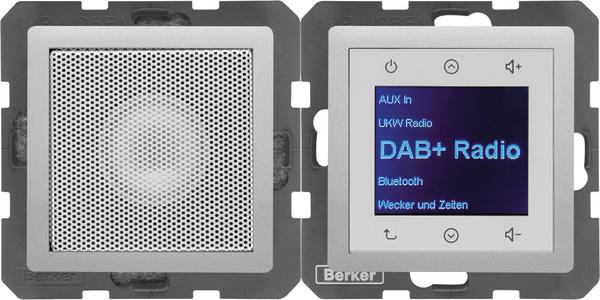 Produktbild Berker 30806084 (DAB+, UKW, FM, DAB+ Cable, Internetradio)