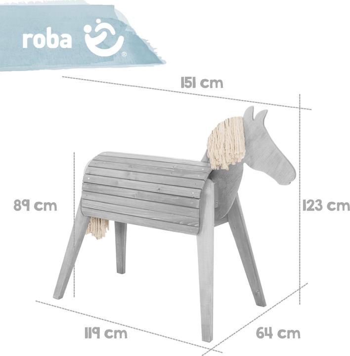 Produktbild Roba Gartenpferd