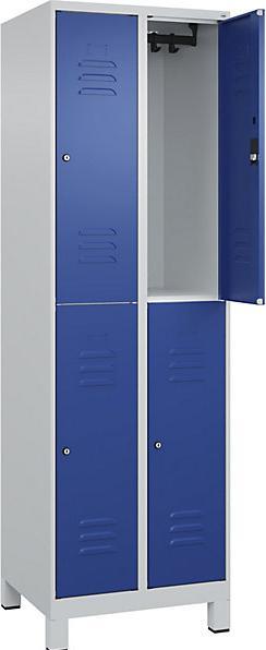 Gentian blue RAL 5010, Light grey RAL 7035