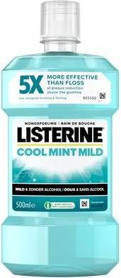 Image du produit Listerine Mouthwash Cool Mint Mild - Refreshing Oral Care (Bains de bouche)