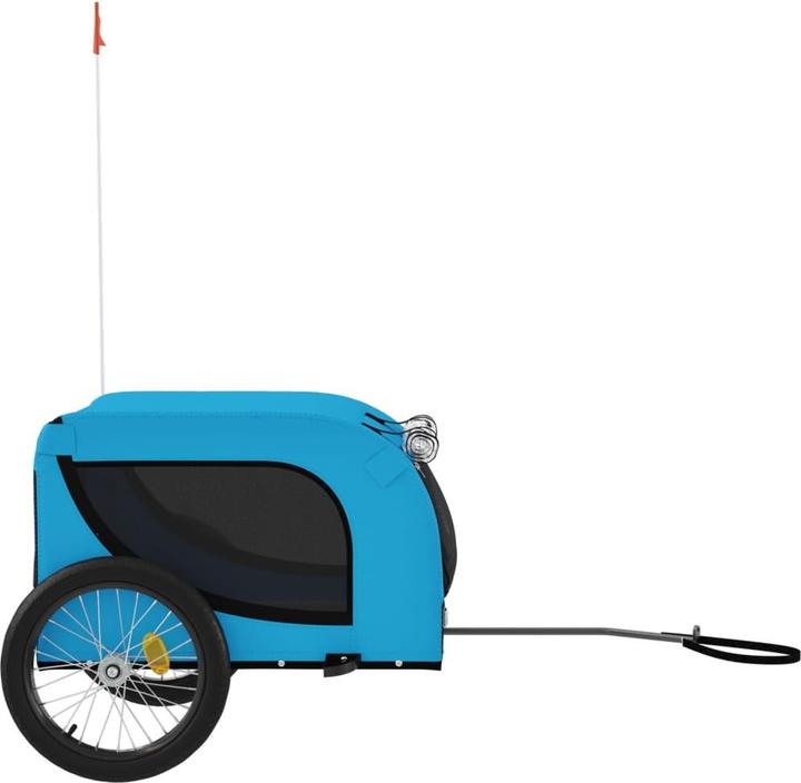 Produktbild VidaXL Fahrradanhänger Hunde Oxford-Gewebe & Eisen