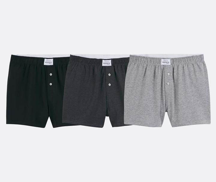 Immagine prodotto La Redoute Collections 3er-Pack Boxershorts aus Stretch-Jersey (XL, confezione da 3)