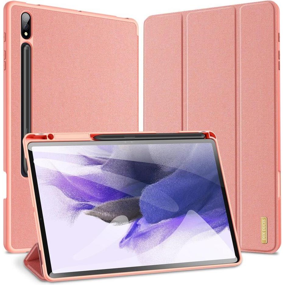 Dux Ducis Galaxy Tab S9+ - Domo Case rosa (Galaxy Tab S9+), Tablet Hülle, Rosa