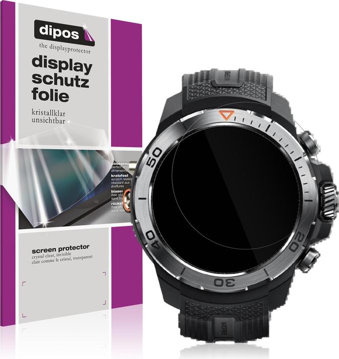 Actual product image Dipos Screen Protector Crystalclear for Xiaomi Mibro GS Explorer