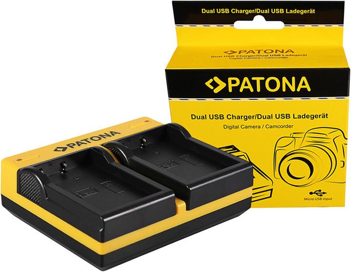 Actual product image Patona Dual charger (Camera battery charger)