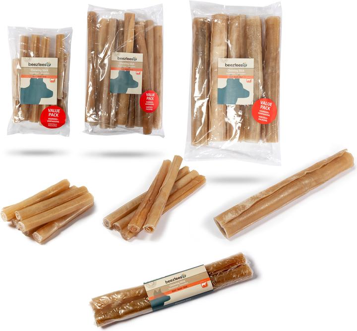 Produktbild Beeztees Kaustick Rinderhaut Vorteilspack (250 g)
