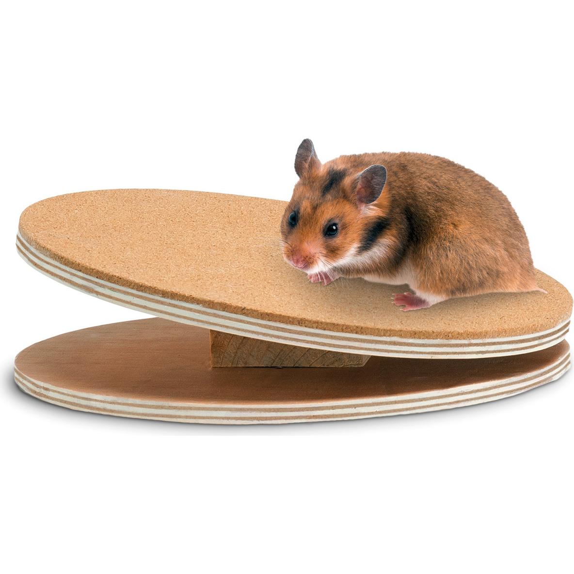 Thumbnail - Karlie Bogie Disc Holz-Laufscheibe, Kleintierstalleinrichtung