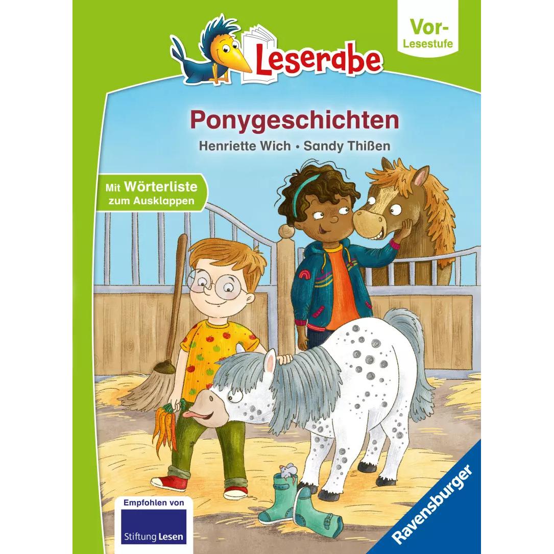 Ponygeschichten - Leserabe ab Vorschule - Erstlesebuch für Kinder ab 5 Jahren, Kinderbücher von Henriette Wich, Sandy Th...