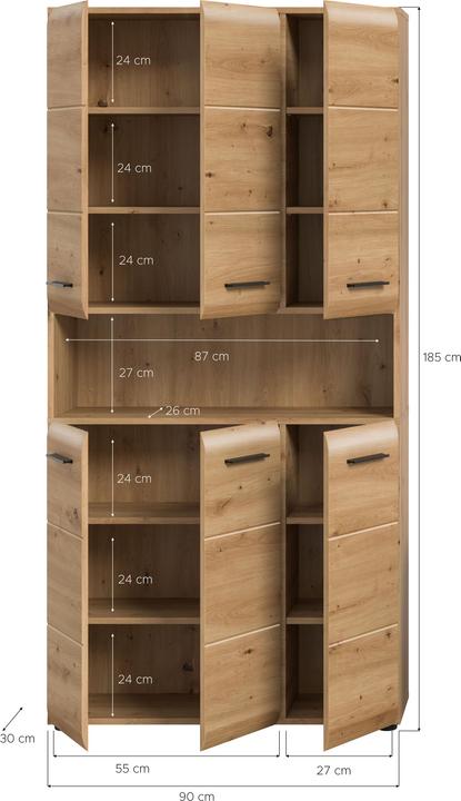 Image du produit Xonox Home Ice (90 x 30 x 185 cm)