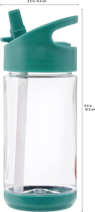 Clear, Black, Turquoise
