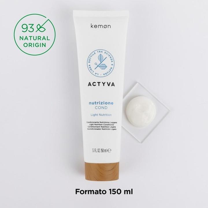 Immagine prodotto Kemon Actyva Nutrizione Cond Trattamento Nutriente per Lunghezze e Capelli Secchi con Olio di Avena e (150 ml)
